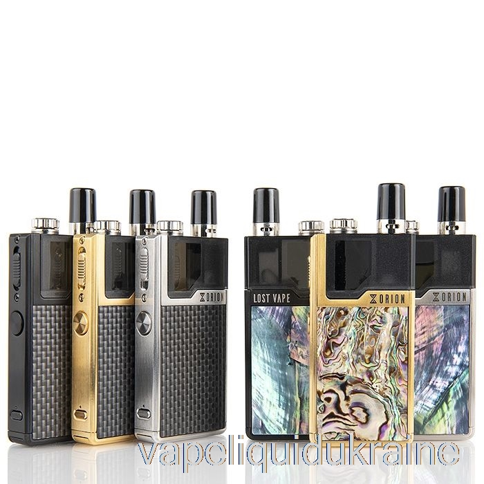 Vape Ukraine Lost Vape ORION 40W DNA GO Pod System Full Kit - Stainless Frame - Ocean Scallop